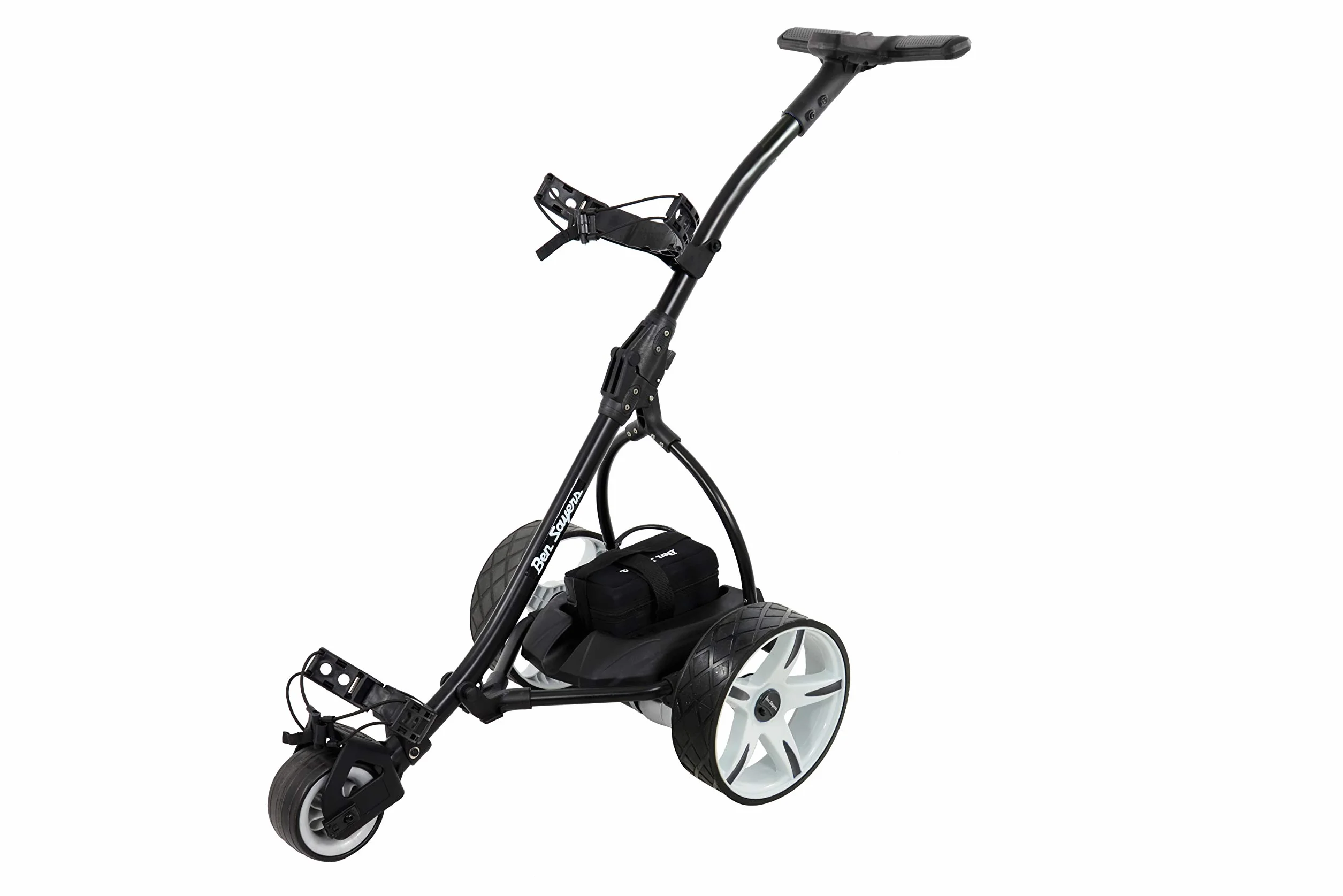 Ben Sayers Unisex – Erwachsene 18-Hole Lithium Elektrocarts, Black