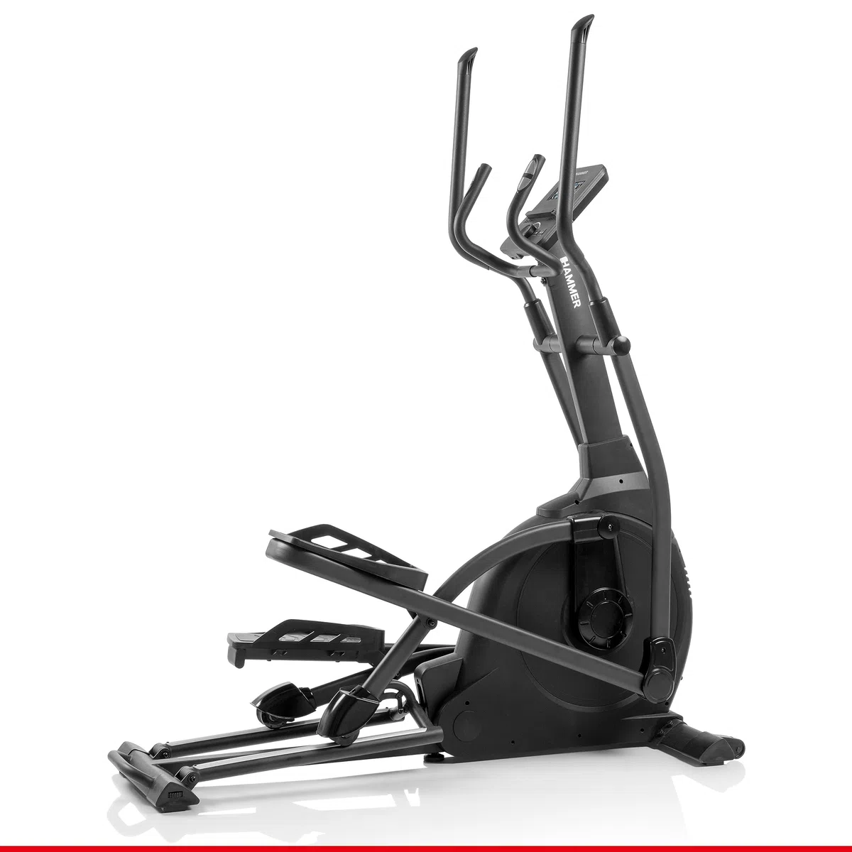Hammer Crosstrainer Ellipsentrainer SpeedMotion II, 3-fache Steigung, 24 Programme, 18 kg Schwungmasse, Kinomap & Zwift