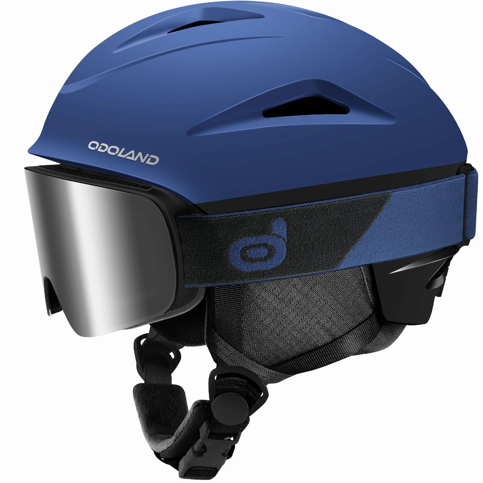 Odoland Skihelm und Skibrille Set Snowboardhelm mit Snowboardbrille für Damen und Herren und Jugend Ski Goggles UV 400 Schutz Windwiderstand Snowboard Brille zum Skifahren und Bergsteigen