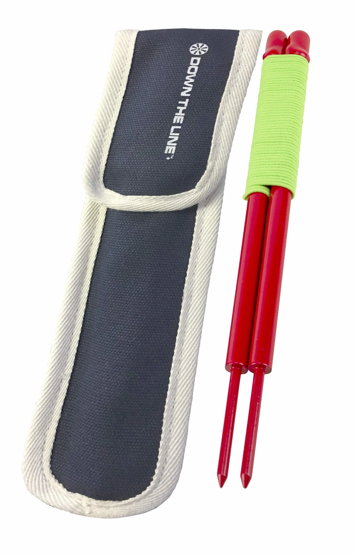 GoSports Down the Line Putting-Ausrichtungsschnur, 3 m, Golftrainingshilfe, meistere gerade und Breaking-Putts