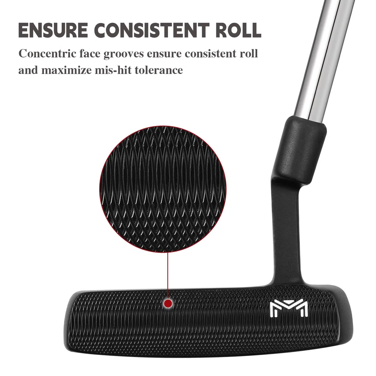 CNC Golf Putter for Men Right Handed,Blade/Mallet Putters,Golf Head Cover Included-34 Inches