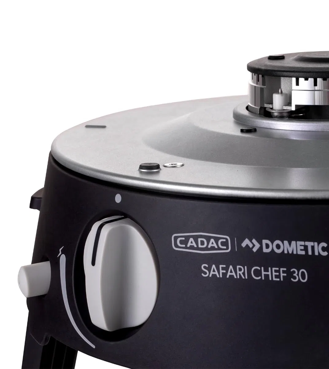 CADAC - Safari Chef 30 LP Deluxe - Tragbare Grills - GreenGrill-Keramikbeschichtung – inkl. Tragetasche - Campingplatz - 50mBar - BBQ-Must-Haves - Verwendung im Freien