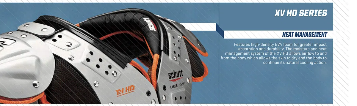 Schutt Sports Varsity XV HD Skill Schulterpolster