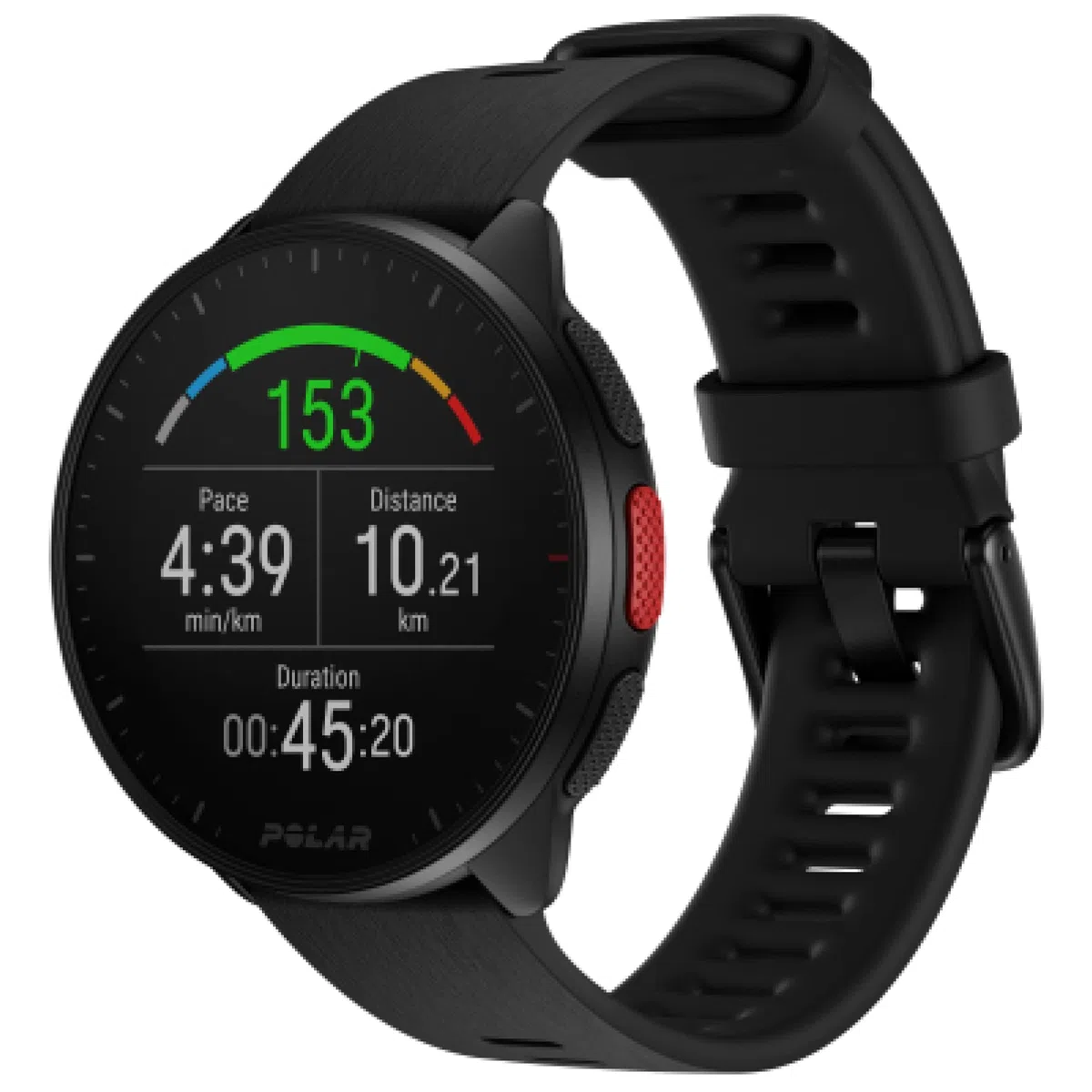 Polar Pacer - GPS-Laufuhr - für Damen & Herren - Pulsuhr - Sport & Fitness - mit Schrittzähler, personalisierten Trainingsprogrammen & Erholungsfunktionen & Soft Brustgurt für H9 und H10 M-XXL