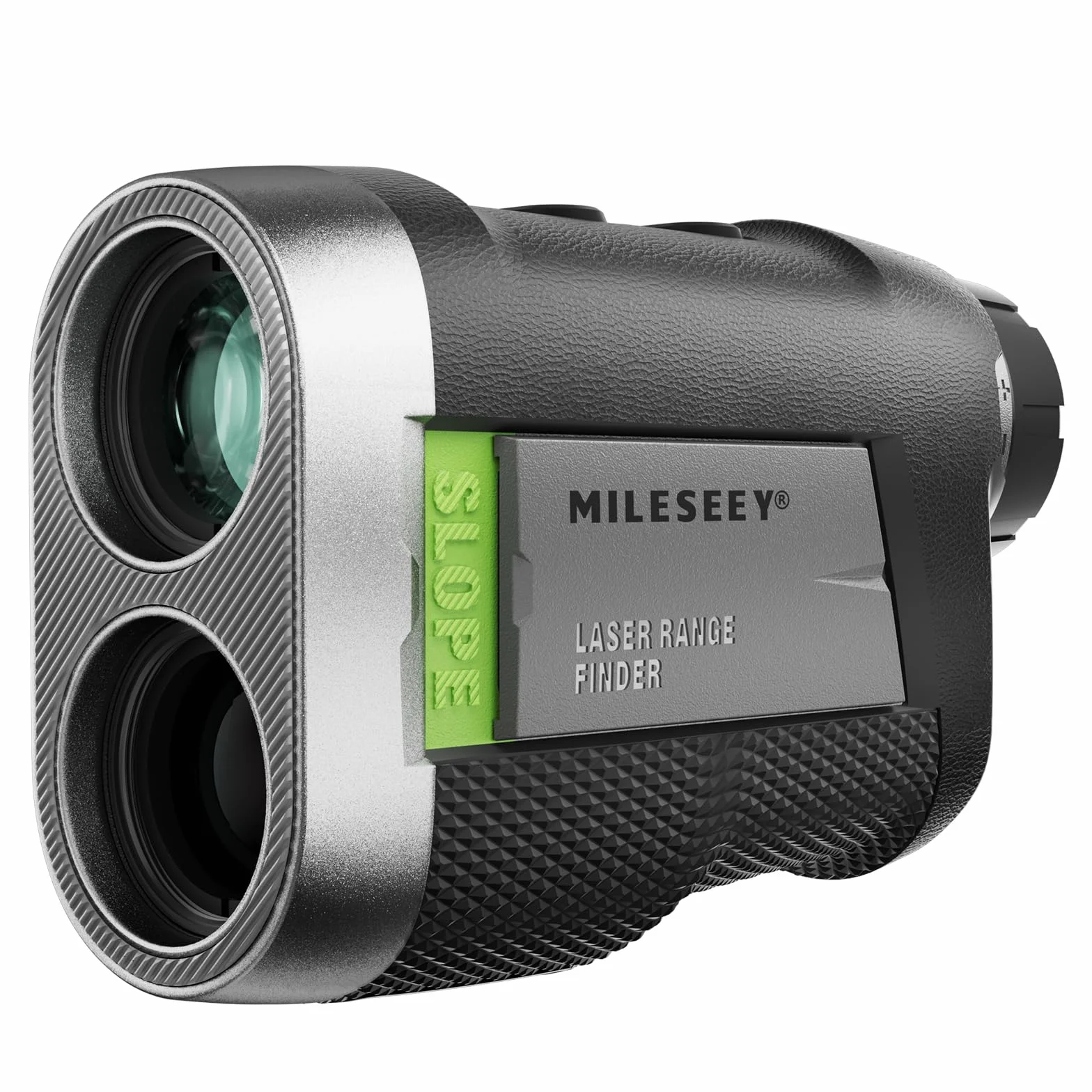 MiLESEEY Wiederaufladbarer Entfernungsmesser Golf, Rangefinder mit Slope On/Off Schalter, Magnetischer Golf Entfernungsmesser 1000M Flag Lock Vibration für Golfwagen, ±0,5M Genauigkeit