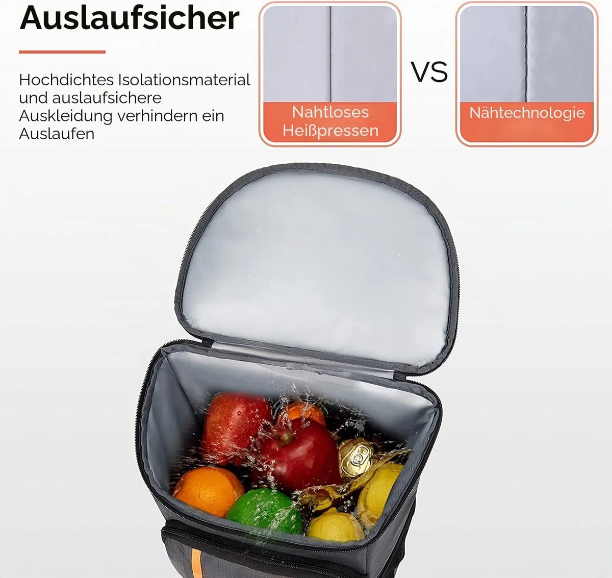 TOURIT Kühler Rucksack 28L mit Flaschenöffner