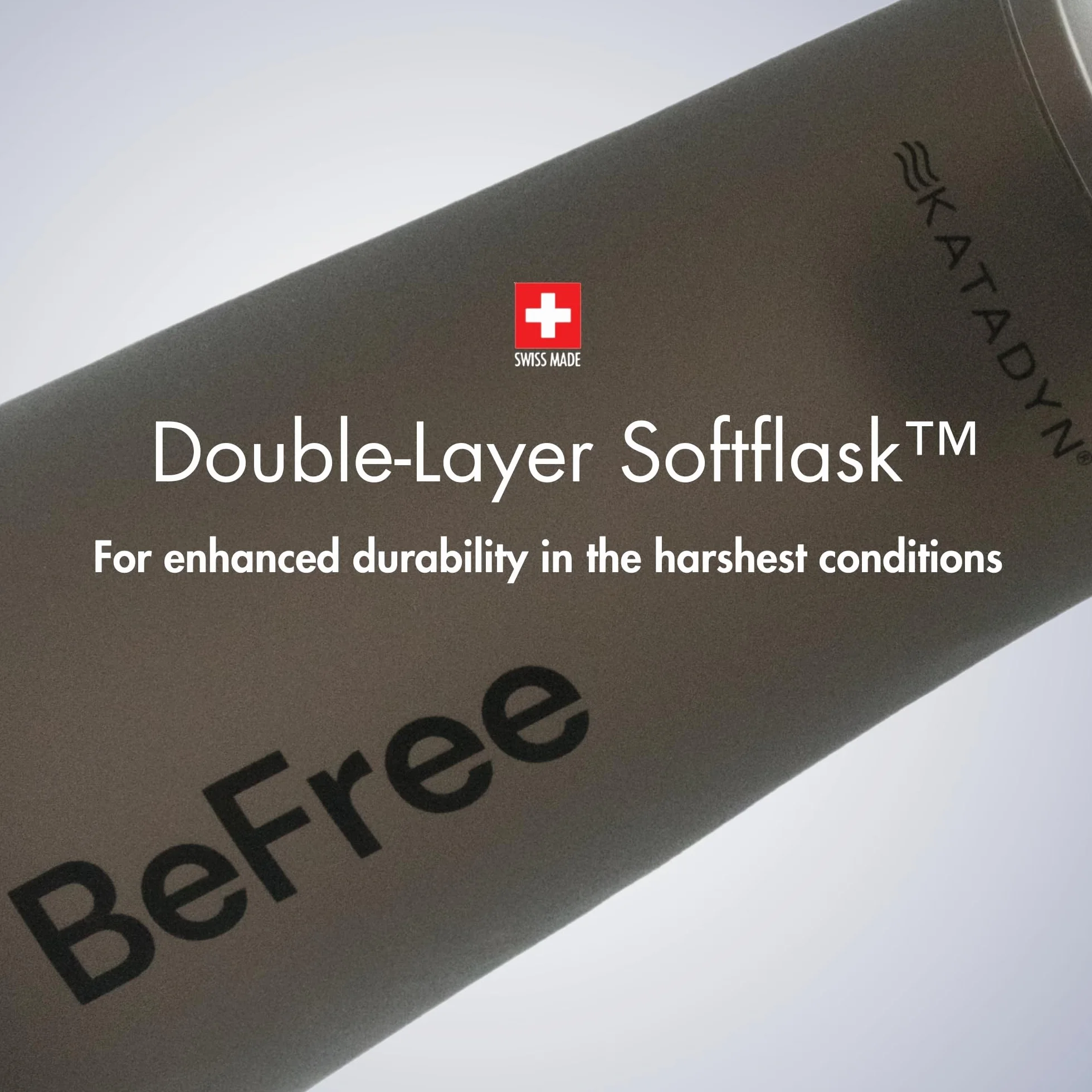 Katadyn BeFree AC 1,0L Black Edition Outdoor Wasserfilter für Survival & Backpacking, mit Aktivkohlefilter & EZ-Clean Membrane™ – Ultraleicht, Stabil und Sicheres Trinkwasser für Abenteuer