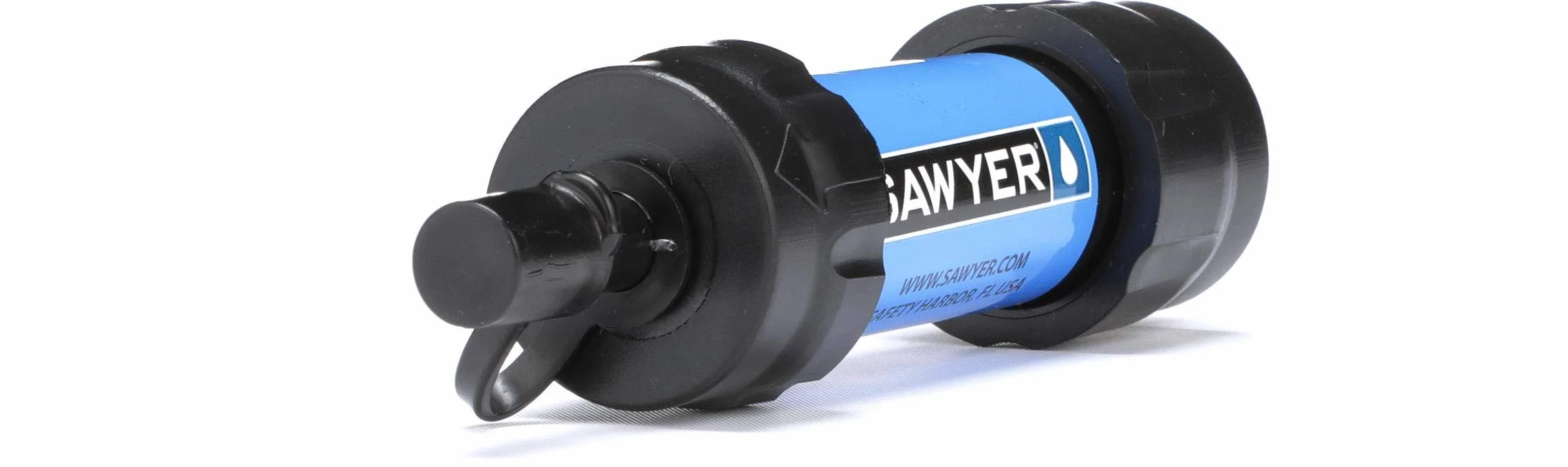 Sawyer Mini PointONE Wasserfilter Outdoor Notversorgung enfernt 100% Mikroplastik und 99,99999%* Aller Bakterien