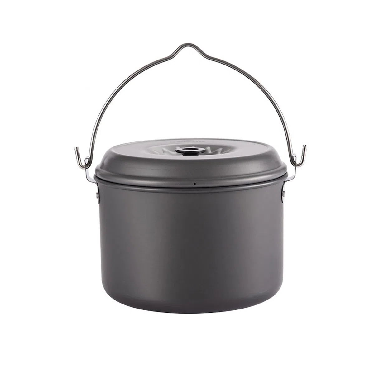 Campingmoon MC-255 Campingtopf aus Aluminium, leicht, 5,5 l