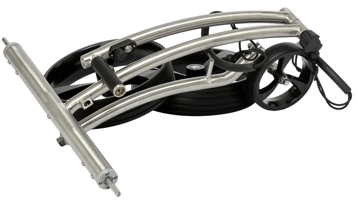 Leisure Golf Elektro Golftrolley Ikarus Curve 2.0 Gebürstet