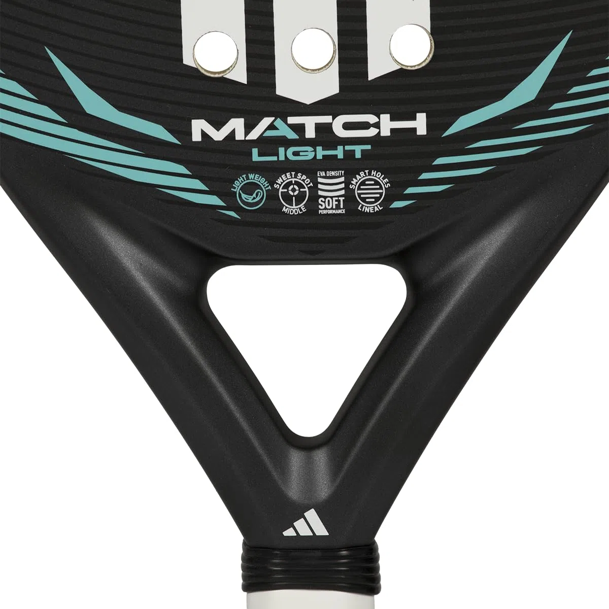 adidas Match Light 2026 Padelschläger 352g Unisex schwarz