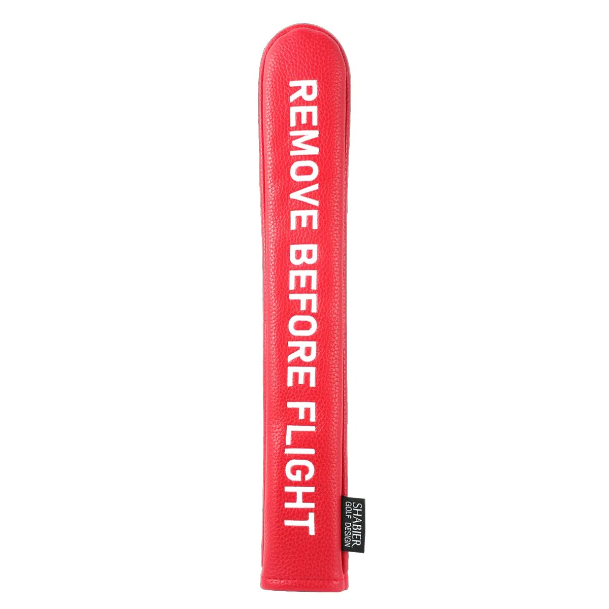 Golfschlägerhaube mit Remove Before Flight Design für Golfschläger