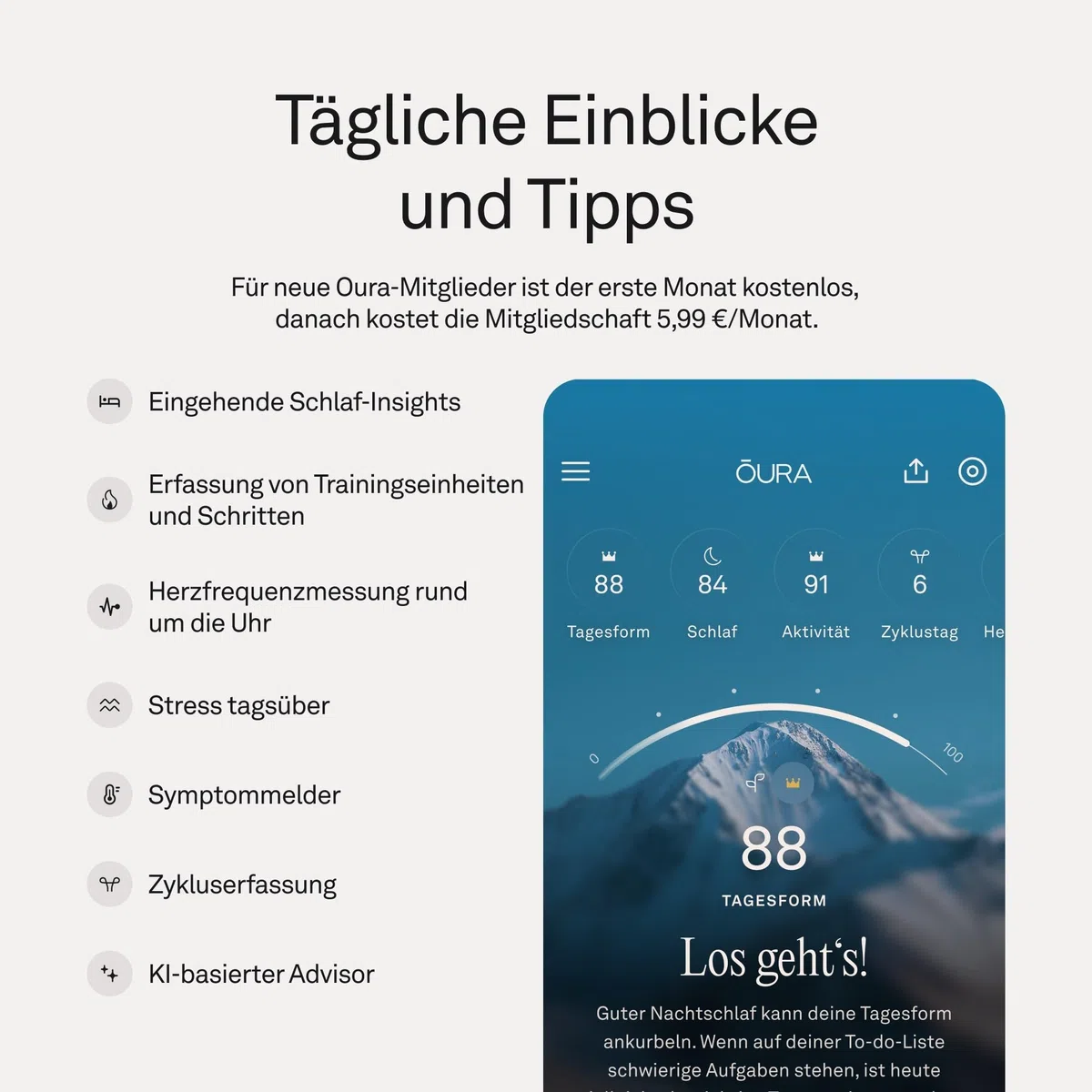 Oura Ring 5 Silver – Größe 9 – Finde Deine Ringgröße