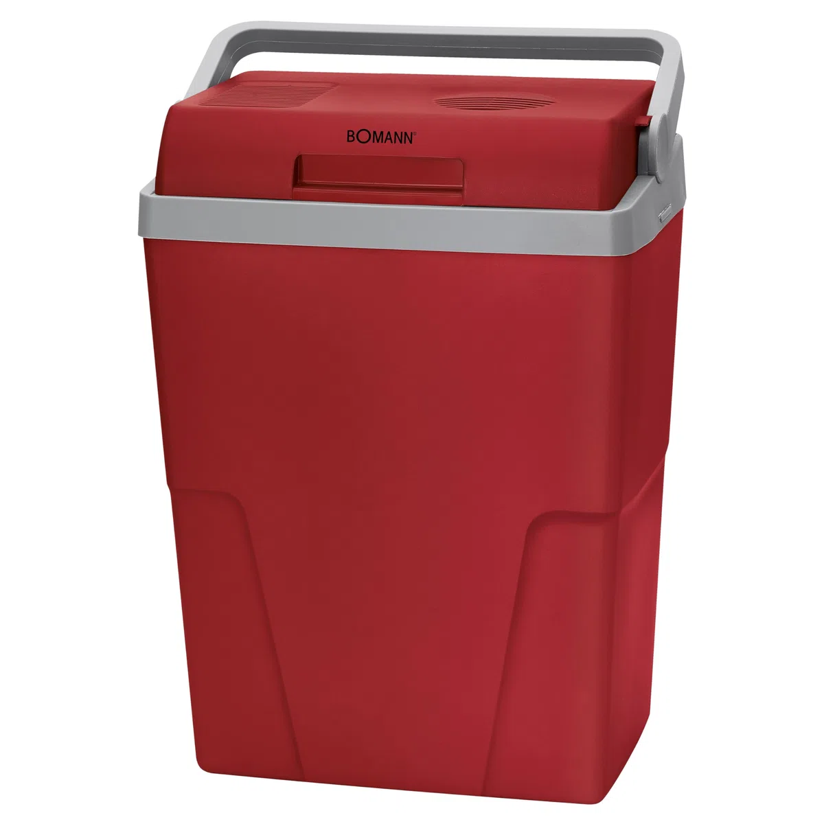 Bomann® Kühlbox Auto | Robustes Gehäuse | elektrische Kühlbox 12v 230v | Camping Kühlschrank 22L | Auto Kühlbox | Auto Kühlschrank KB 6011.1 CB rot