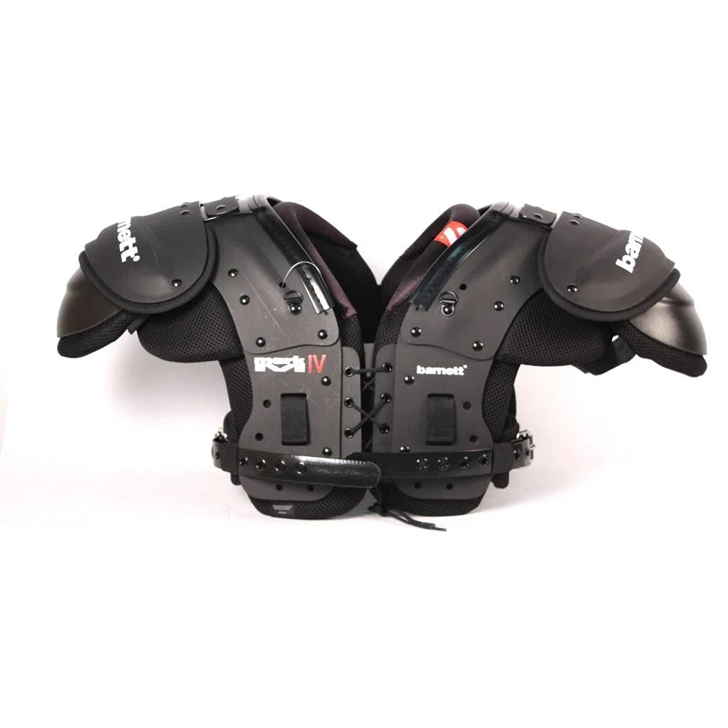 BARNETT Mark IV schwarz Größe 2XL Fußball Pro Schulterstütze FB-LB-Te-OL-DL