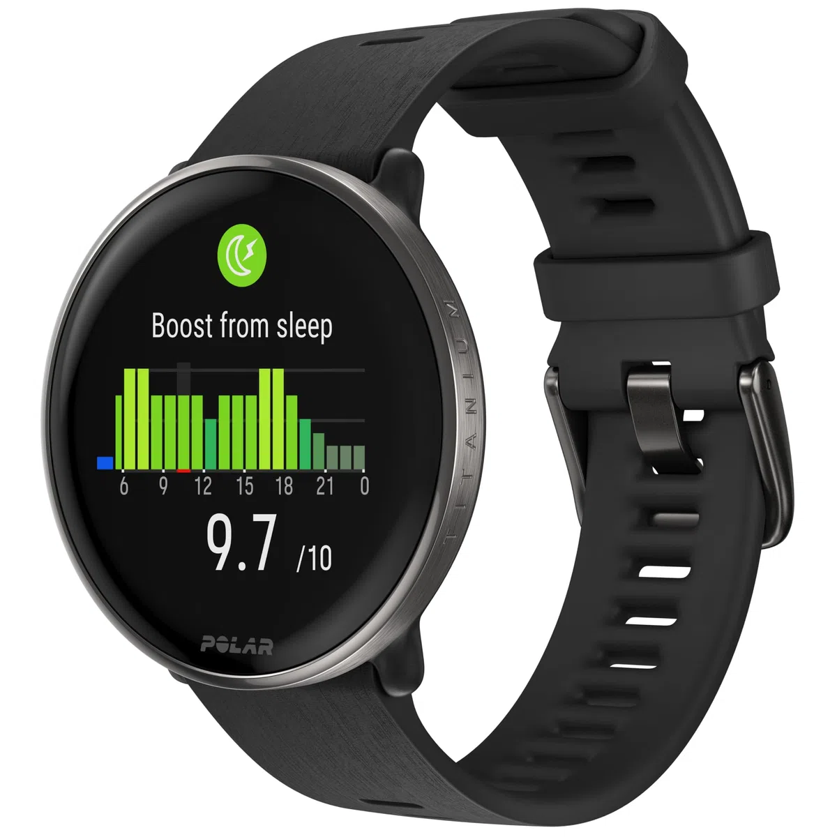 Polar Ignite 3 – Fitness- und Wellness-Smartwatch mit GPS, Schlafanalyse, AMOLED-Display, 24/7-Activity Tracker, Pulsmessung, personalisierten Trainingseinheiten und Sprachführung in Echtzeit