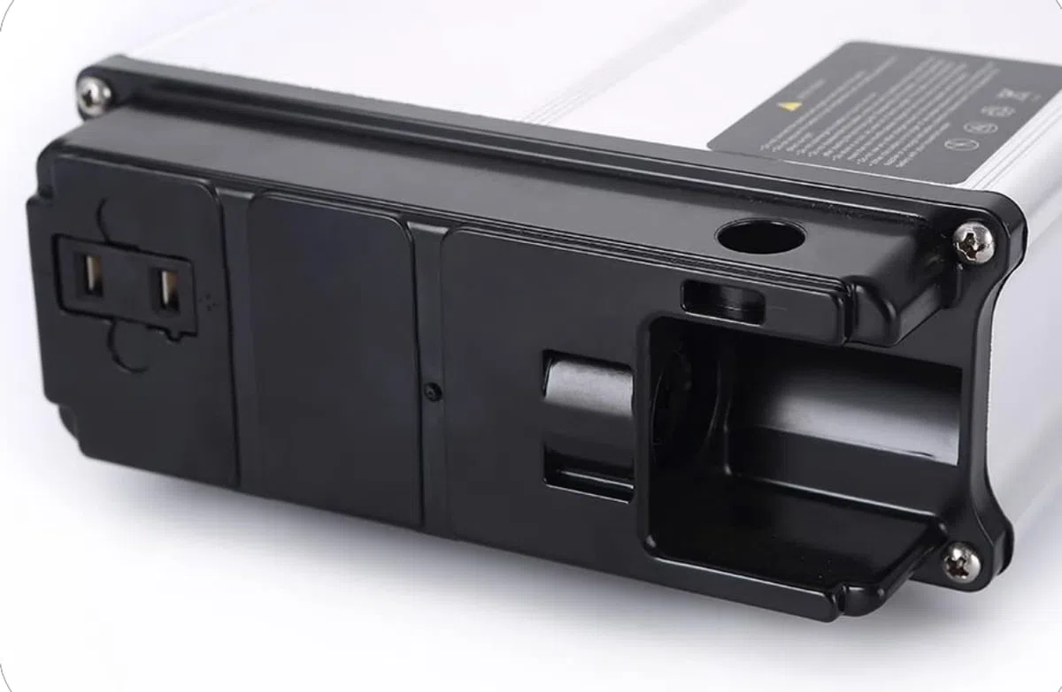 36V 13Ah XH370-10J Dolphin E-Bike Batterien Elektrofahrrad Gepäckträger Akku für Phylion Trio Rex Mifa Cyco Curtis ElFei McKenzie u.a.Ersatzbatterie