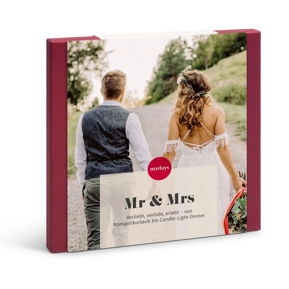 mydays Geschenkbox Zur Hochzeit, Hochzeitsgeschenk für 2 Personen, freie Erlebnis-Auswahl an ca. 431 Orten