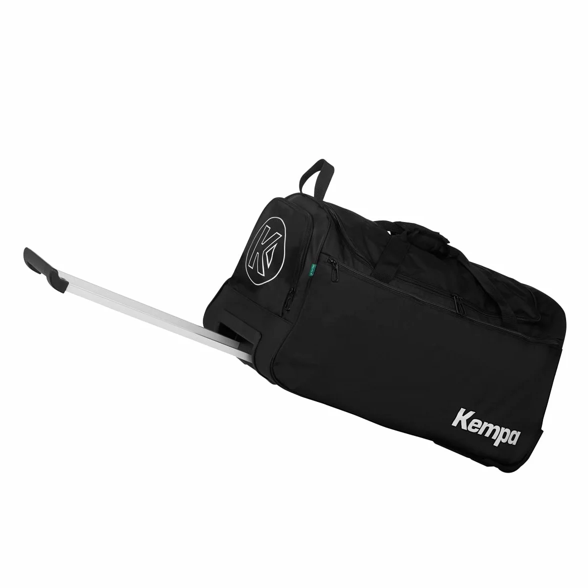 Kempa Trolley - Sporttasche mit Rollen - Trolley mit Griff Handball Fitness Sport, schwarz - 60, 90 oder 120 Liter