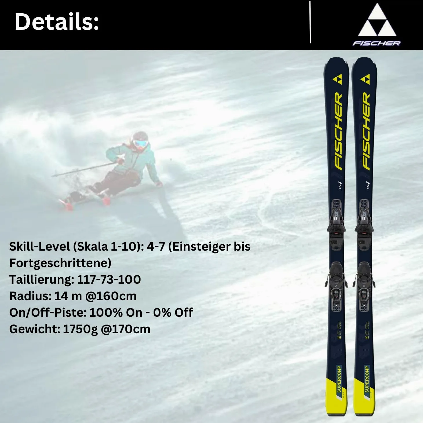 Fischer RC4 SUPERCOMP SLR + RS 10 SLR