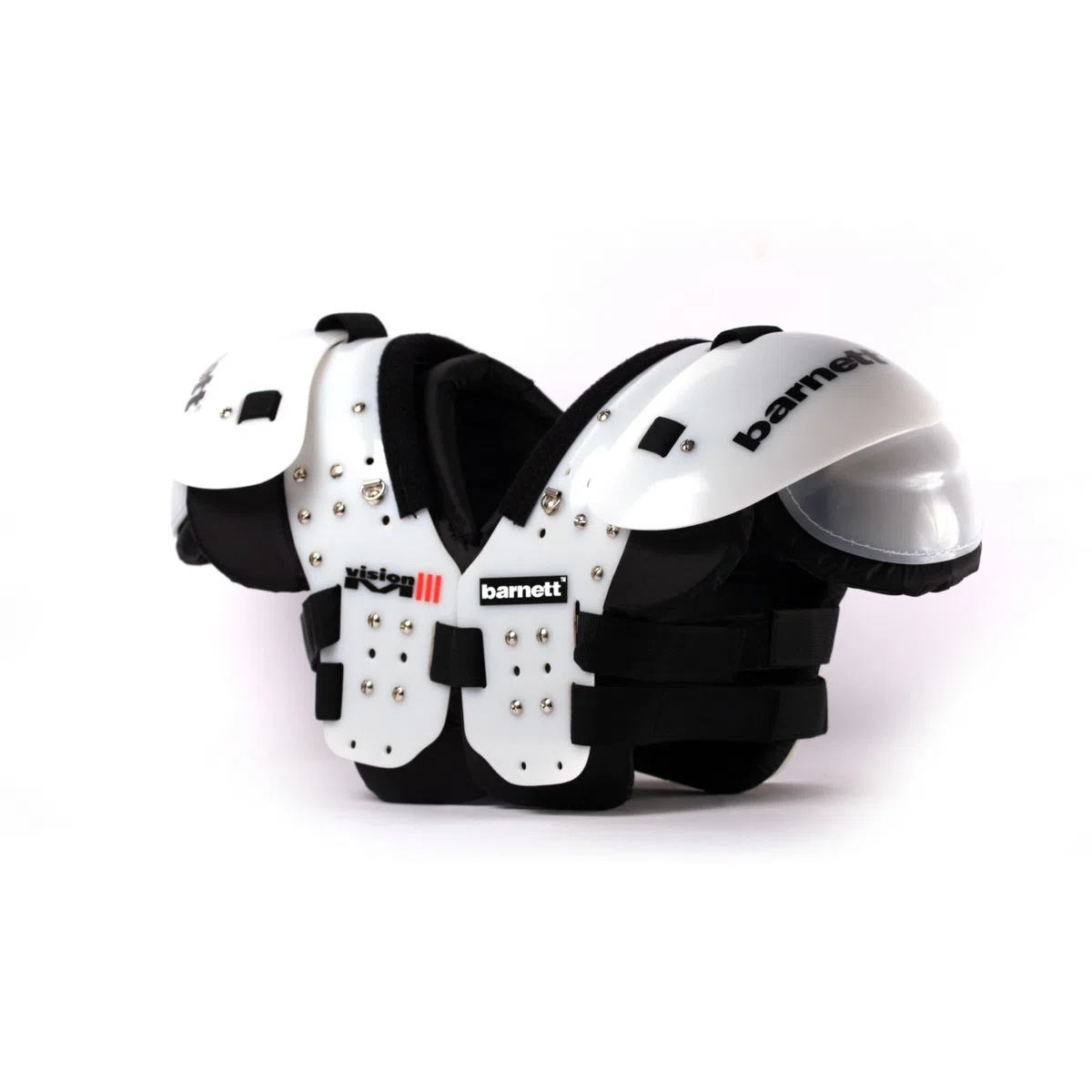 BARNETT Vision III S, Schwarz, Fußball-Schulterstütze, HB-FB-LB-Te-OL-DL,