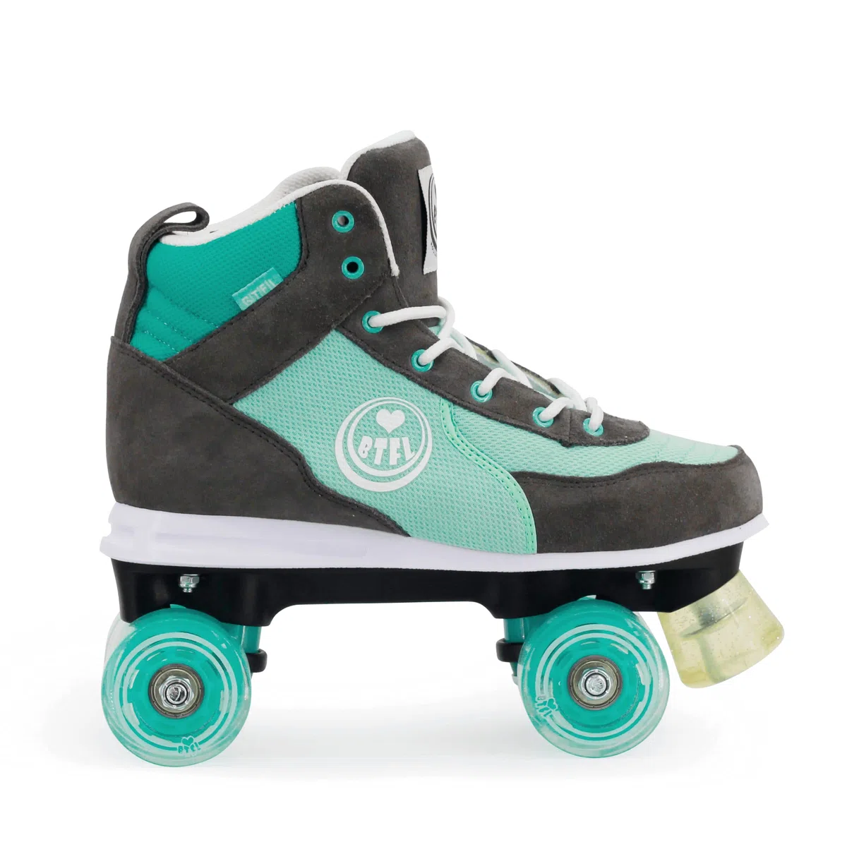 BTFL Trend-Skate Damen,Frauen,Mädchen,Kinder,Rollschuhe,Discoroller,Rollerskates,Retro-Rollschuhe,Classic Roller,Vier Rollen