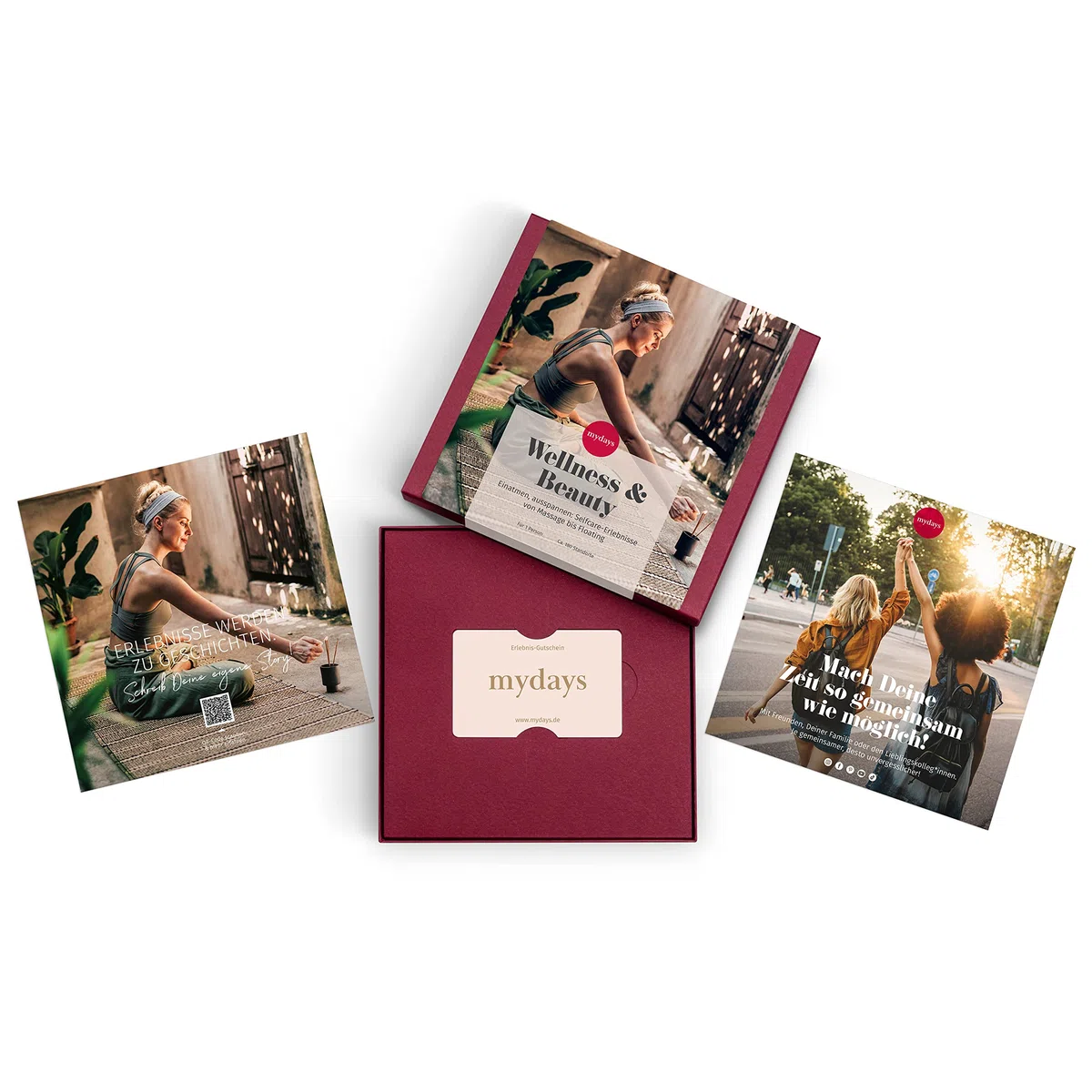 mydays Geschenkbox Wellness & Beauty, Erlebnisse an 176 Standorten, Erlebnis-Gutschein für 1 Person
