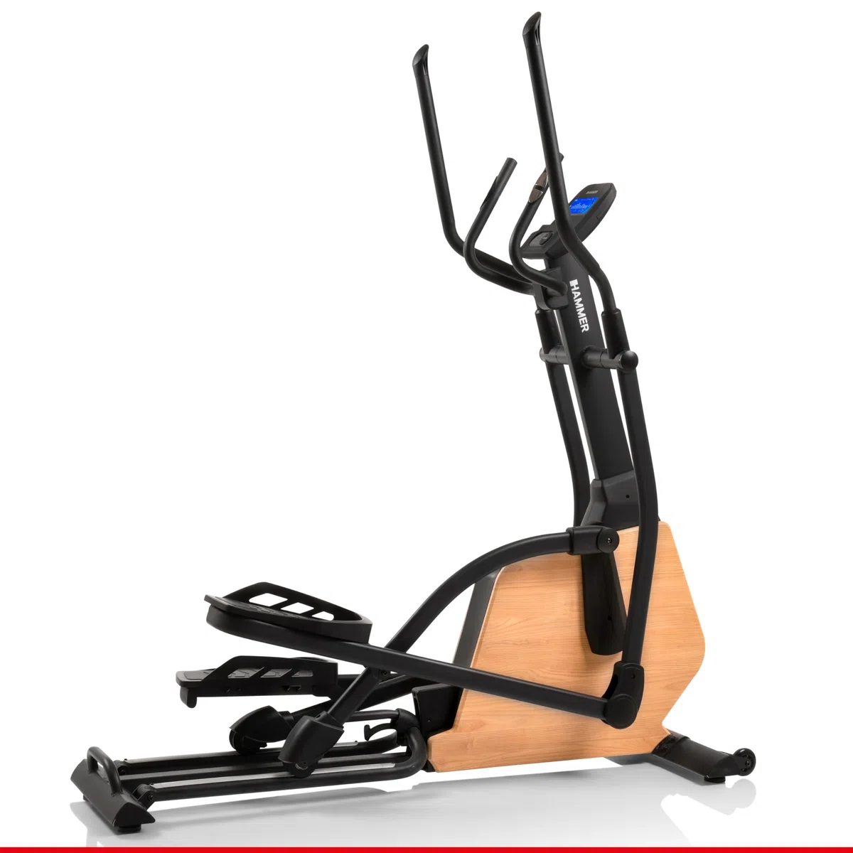 HAMMER Ellipsentrainer CrossPace 5.0 NorsK, 3-fache Steigung, 24 Programme, 20 kg Schwungmasse, Kinomap & Zwift
