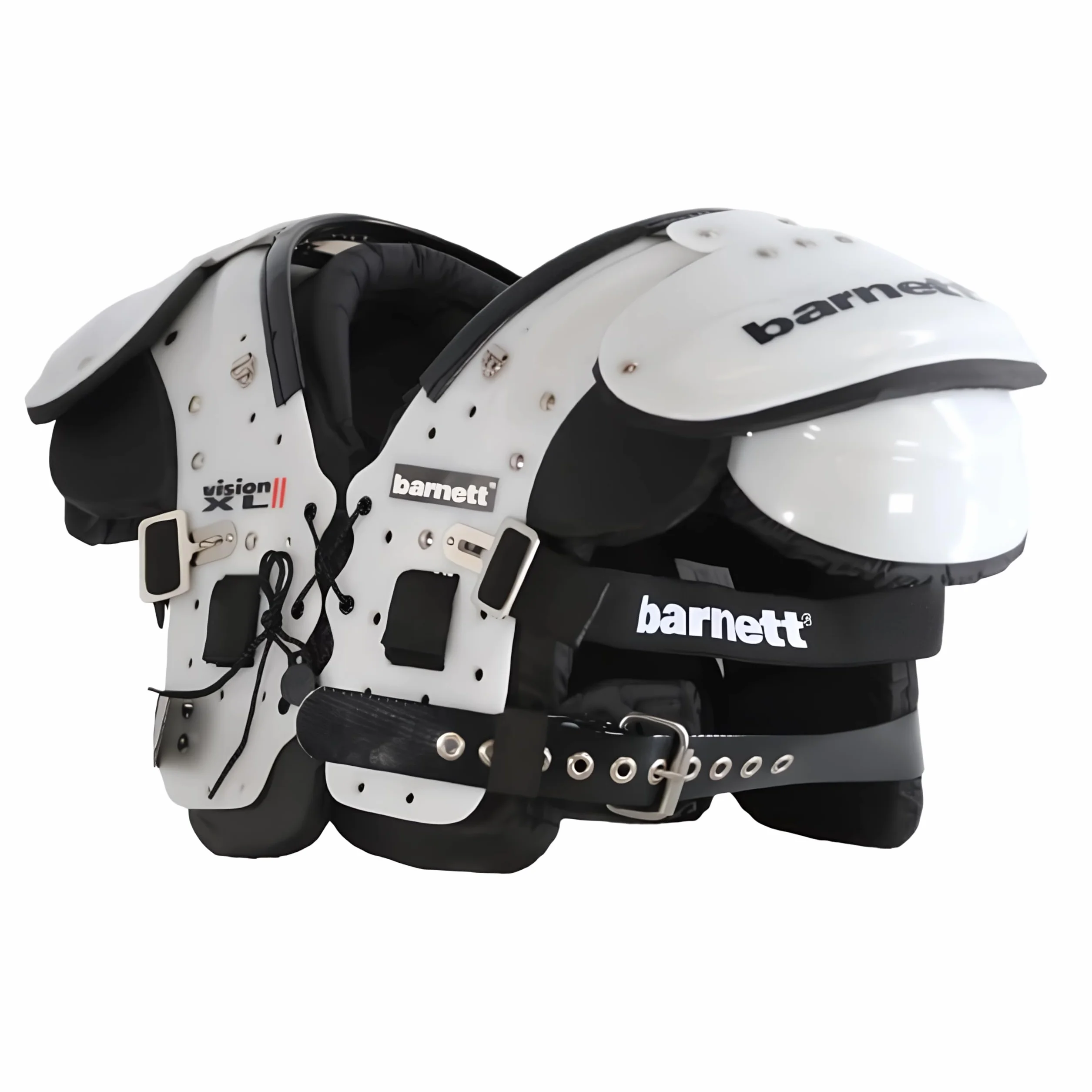 BARNETT Vision II Schwarz L Fußball-Schulterstütze, RB-DB-Te-FB-HB,