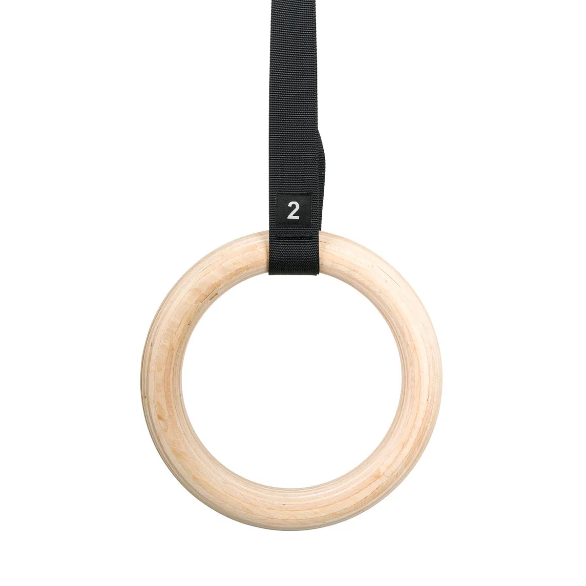 Sport-Thieme Indoor-Turnringe | Gymnastikringe Set | Gym Rings mit verstellbarem Gurt und Karabiner| Fitnessringe Indoor | Belastbarkeit: bis 200 kg | Markenqualität