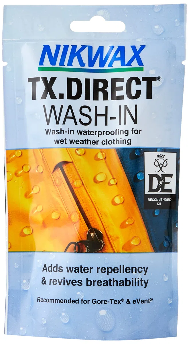 Nikwax TX. Direct Wasserdichter für Outdoor-Ausrüstung. Sicher, belebt die Atmungsaktivität und Wasserabweisende Stoffe Empfohlen für Gore-Tex, Sympatex & Event