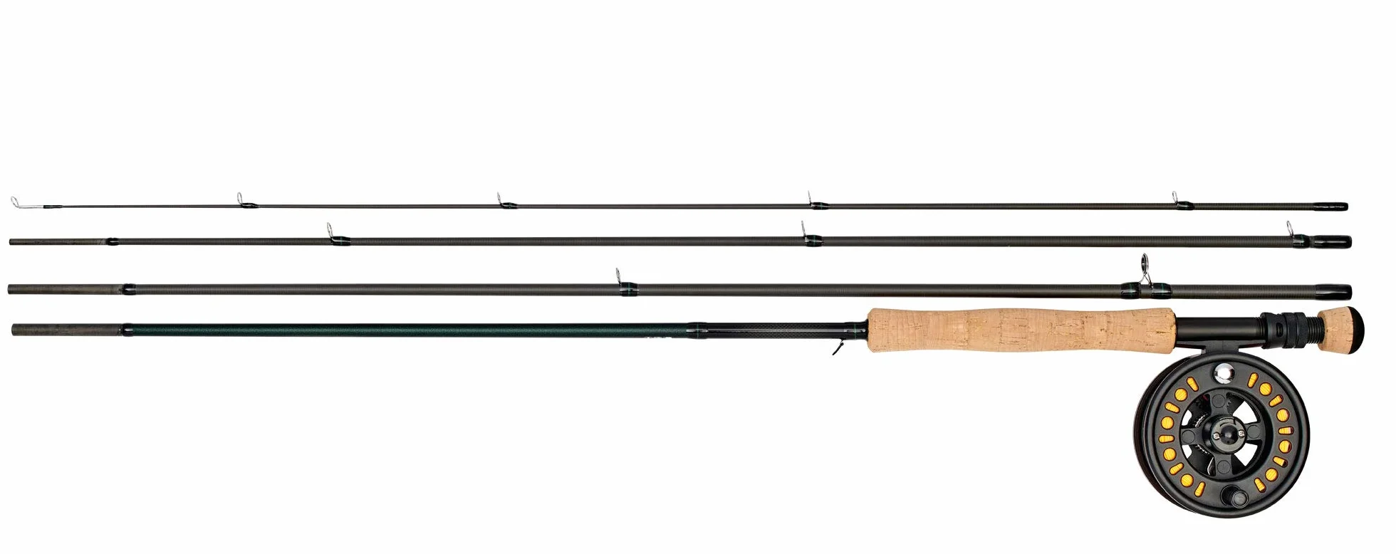 Daiwa S4 Fliegenfischen Combo – Angelrute / Rolle / Tube – geladen mit Schnur – alle Modelle