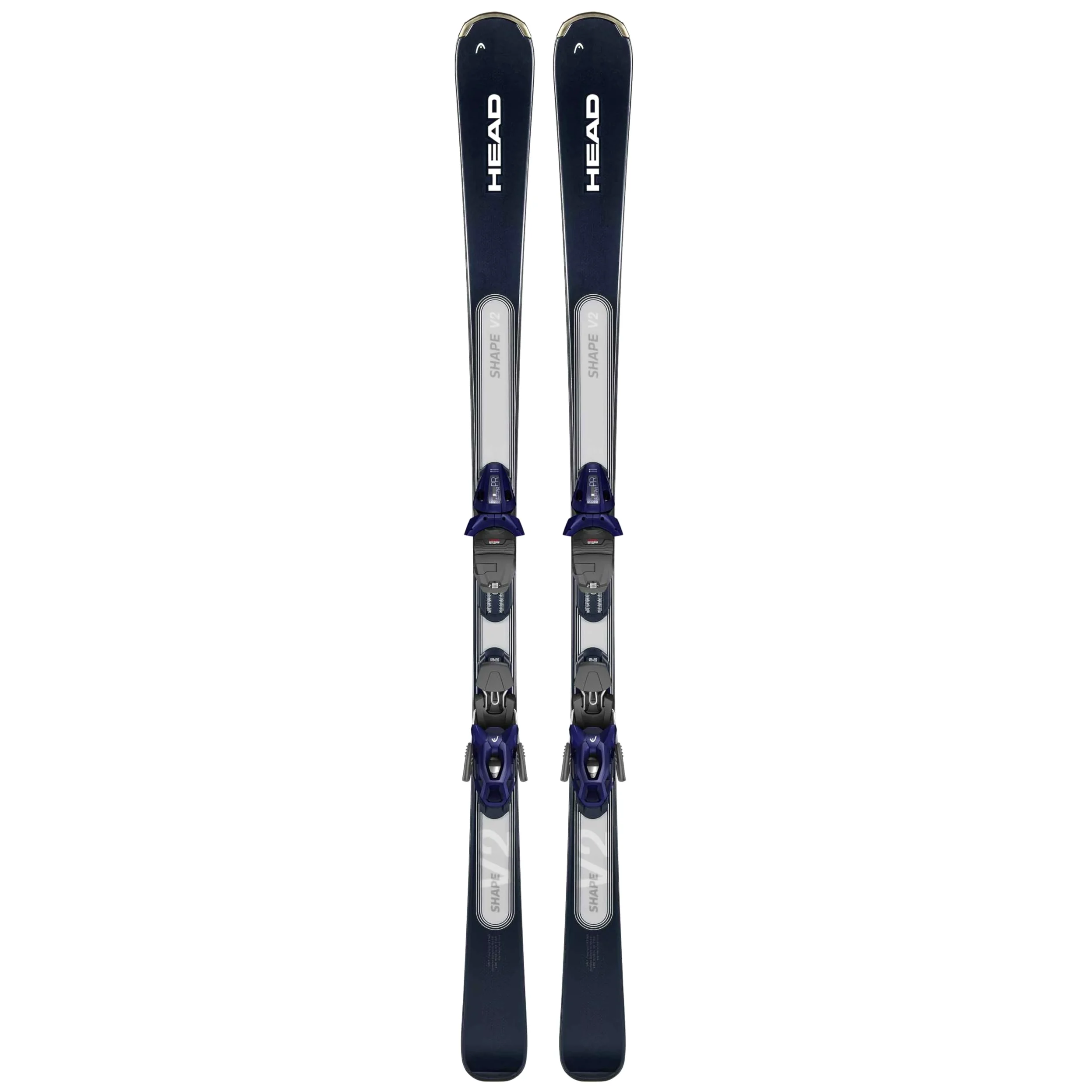 HEAD Shape V2 Ski für Anfänger bis Fortgeschrittene - Herren & Damen Ski - Einfacher Kurvenaufbau und maximale Kontrolle - Voreingestellte Bindung
