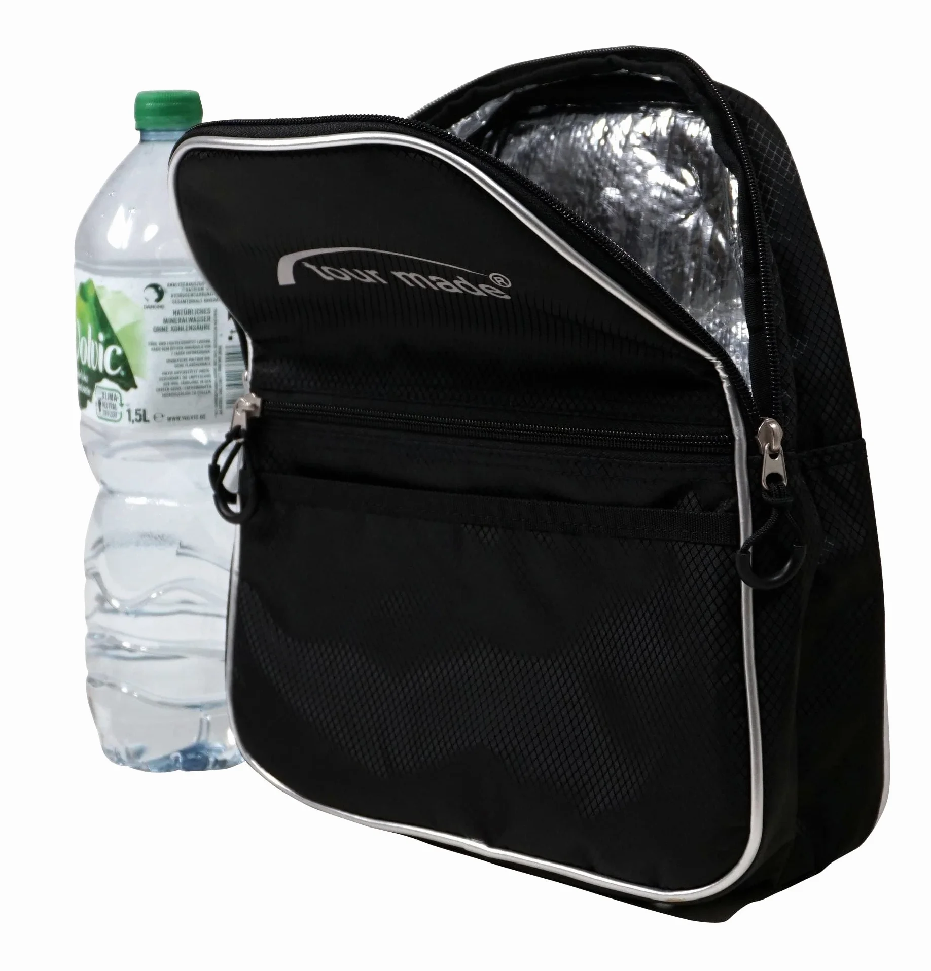 tour made Caddy Cooler I Kühl- und Accessoiretasche für Elektro- & Push Golftrolleys I Auch für Haicaddy-Trolleys und andere Marken mit ähnlichem Rahmen
