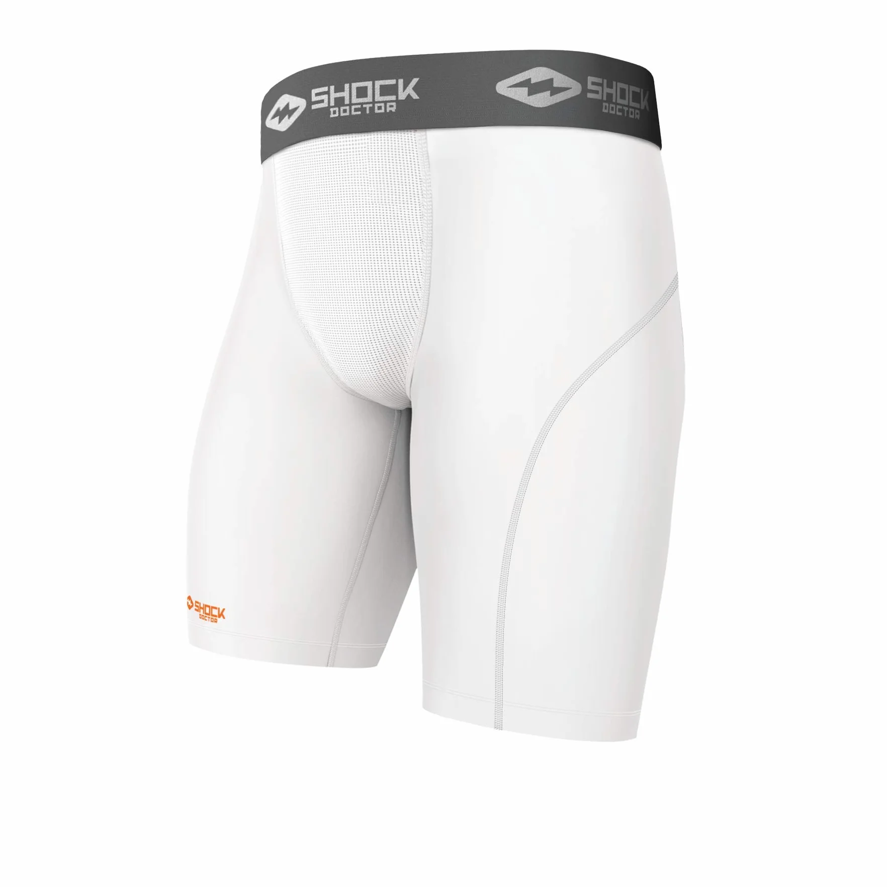 Shock Doctor Compression Shorts with Cup Pocket. Supporter Underwear (Cup NOT Included). Baseball, Hockey. Youth & Adult