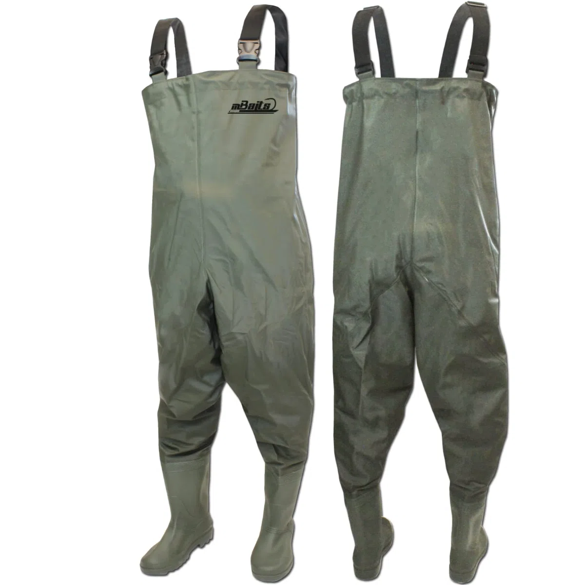 Angel-Berger Magic Baits Wathose Wader Watstiefel Watbekleidung PVC Nylon Wasserdicht Anglerhose