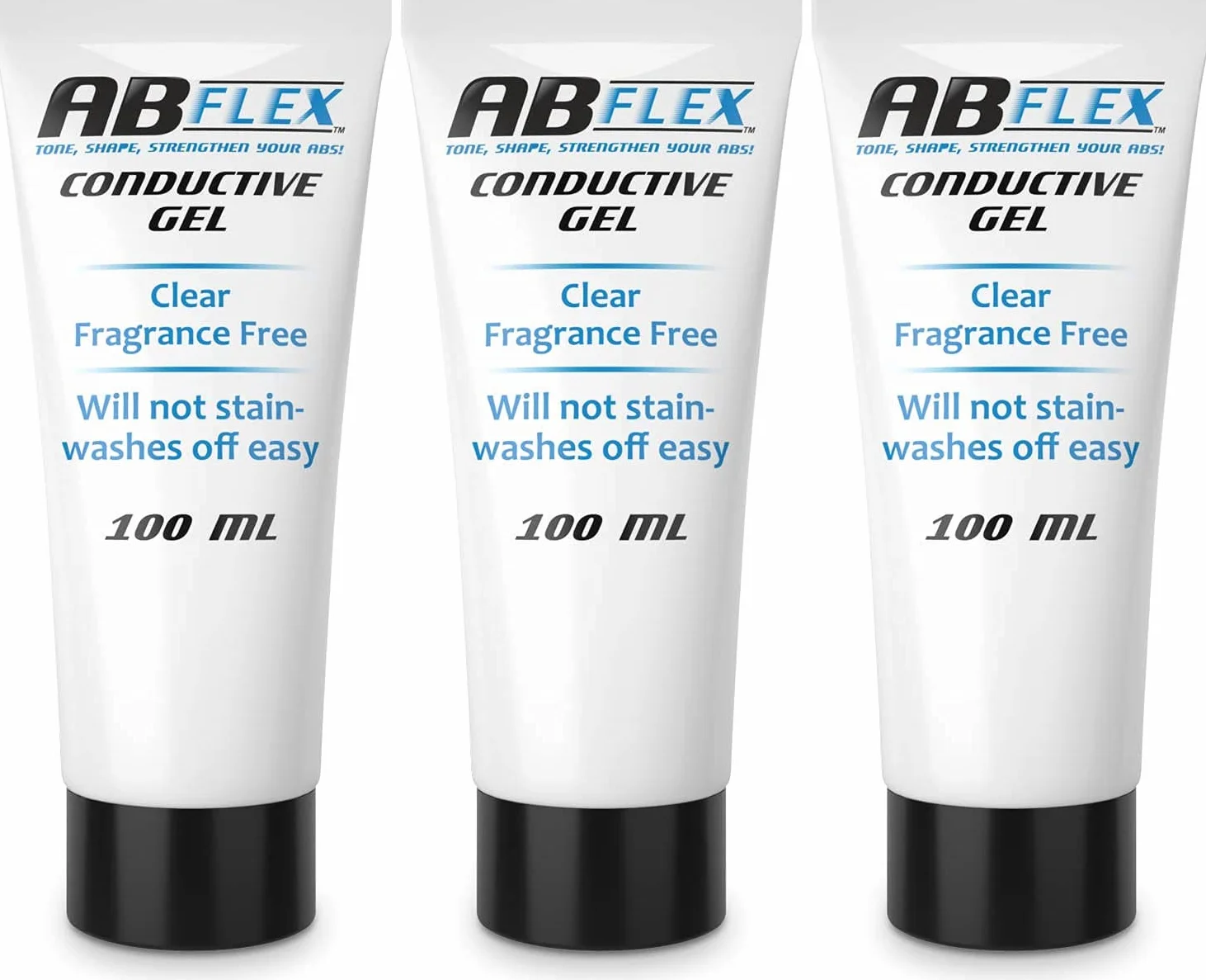 Best leitfähigem Gel für TENS, EMS, oder ab Flex ab Gürtel (3x100 ml)