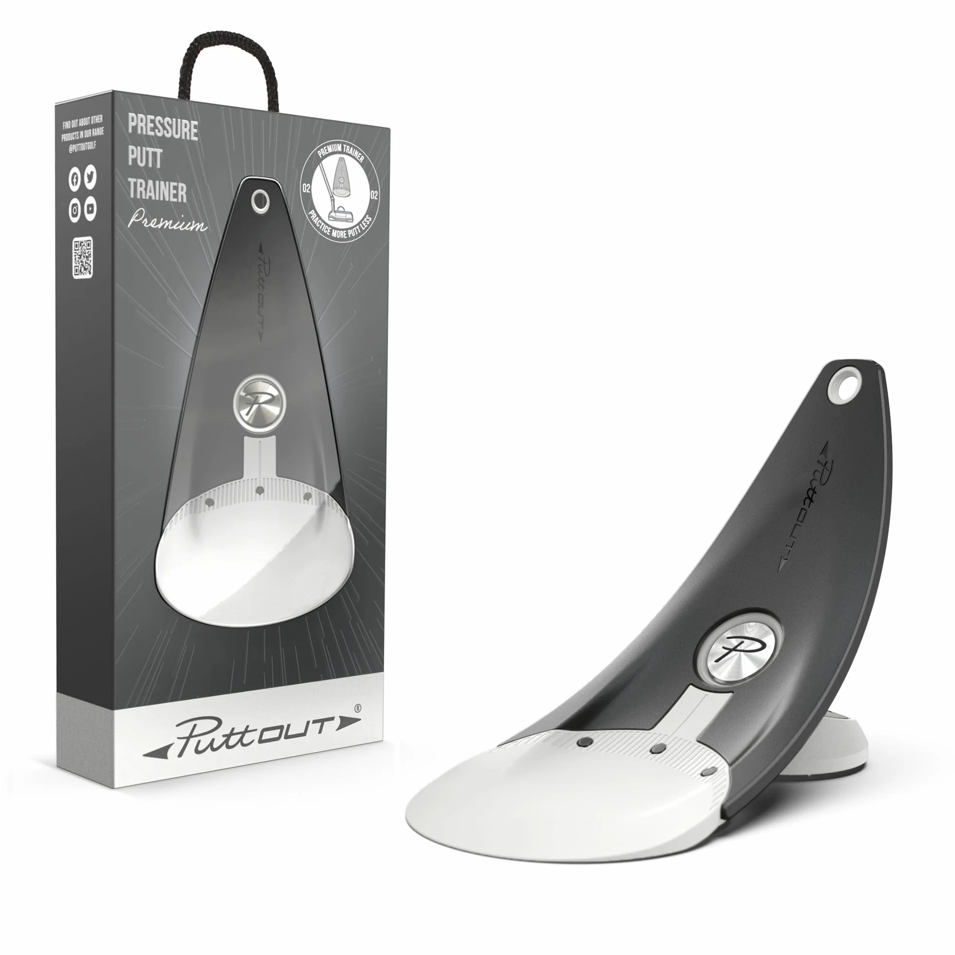 PuttOut Hochwertiger Puttertrainer, perfekt für Ihren Golf
