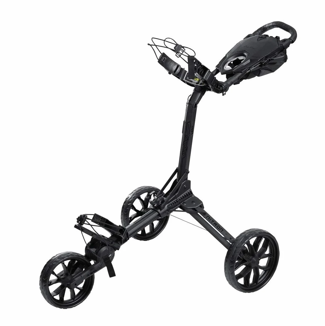 Bag Boy Trolley NITRON 3 Rad Schiebetrolley (Black/Black)