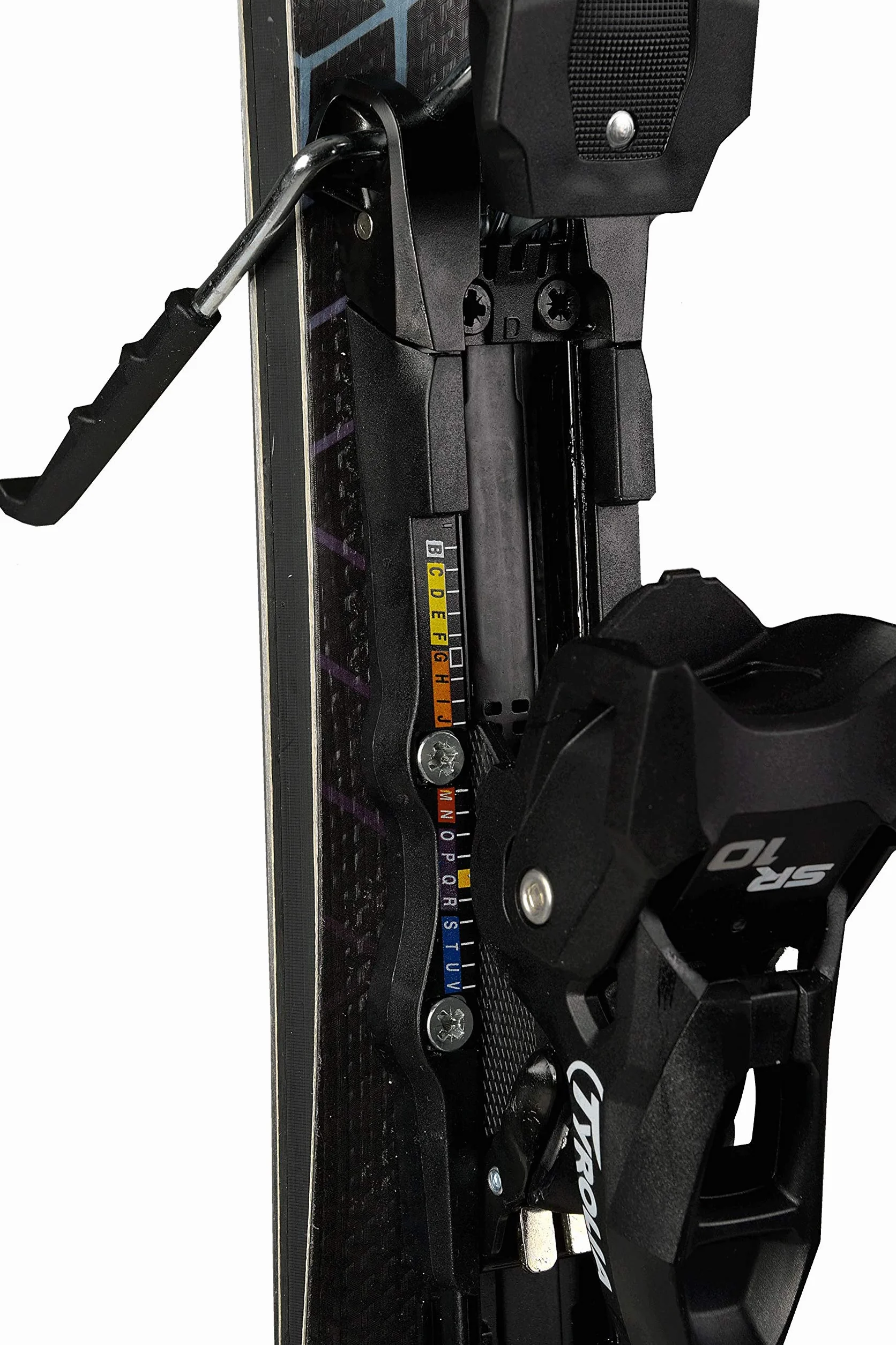 GPO Snowblade Hot Stamp, Kurz-Ski, 99 cm Länge, Big-Foot-Ski
