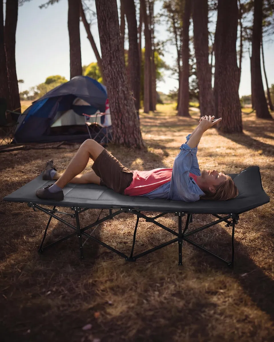 Sportneer Feldbett Gästebett Bis 204KG, 69cm/ 79cm Campingbett feldbett klappbar für Camping Reisen Indoor Outdoor Strand und Garten