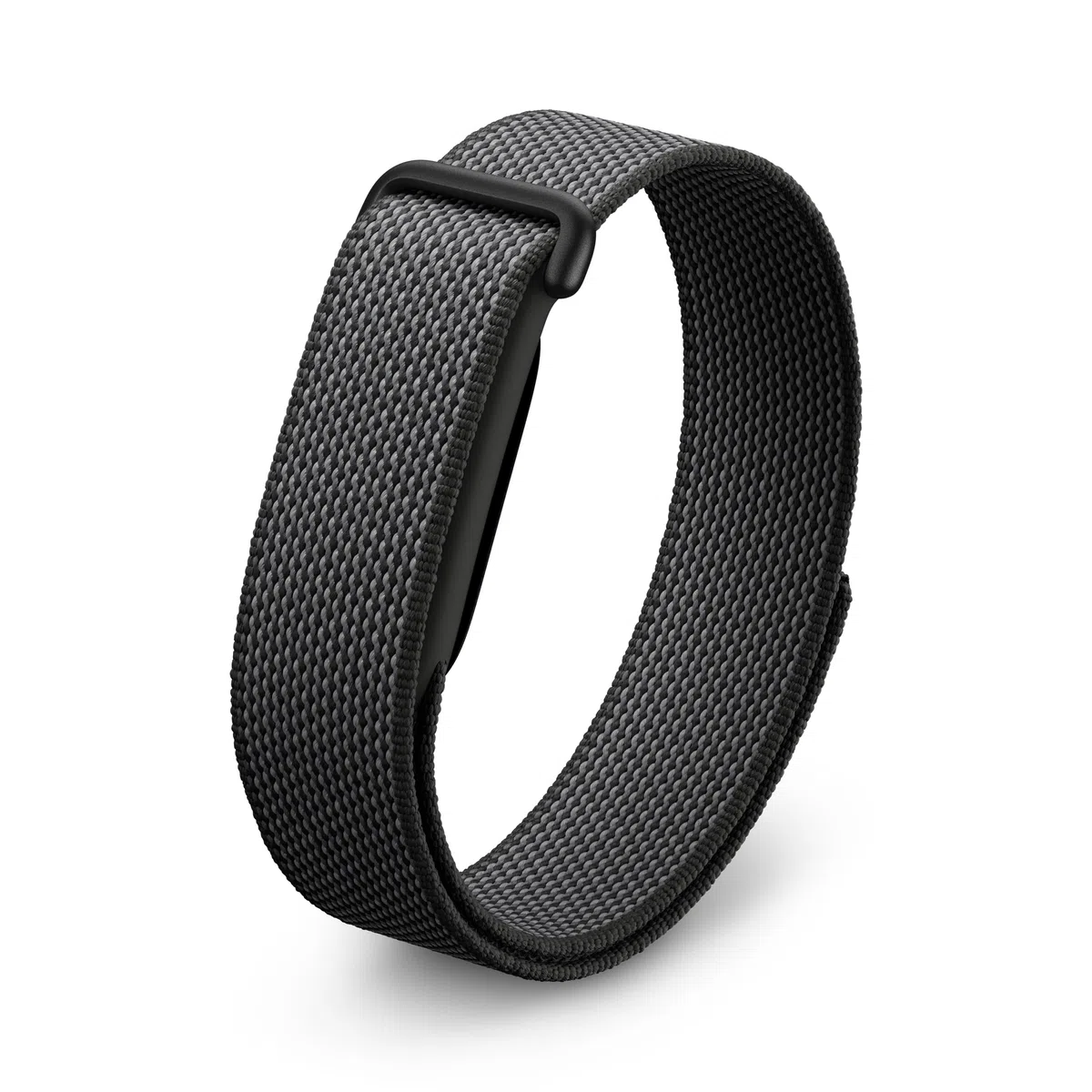 Google Fitbit Air – Aktivitätstracker ohne Display mit Fitness-Tracking, Herzfrequenzmessung und Schlafanalyse – personalisiertes KI-basiertes Coaching – bis zu 7 Tage Akkulaufzeit – Obsidian
