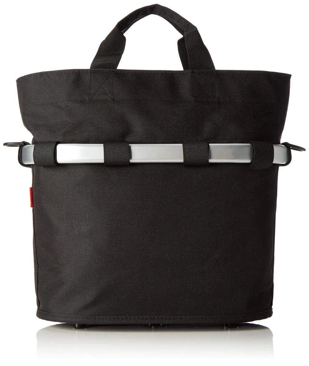 KLICKfix Farradtasche Bikebasket Oval S Schwarz, 34 x 31 x 17.5 cm