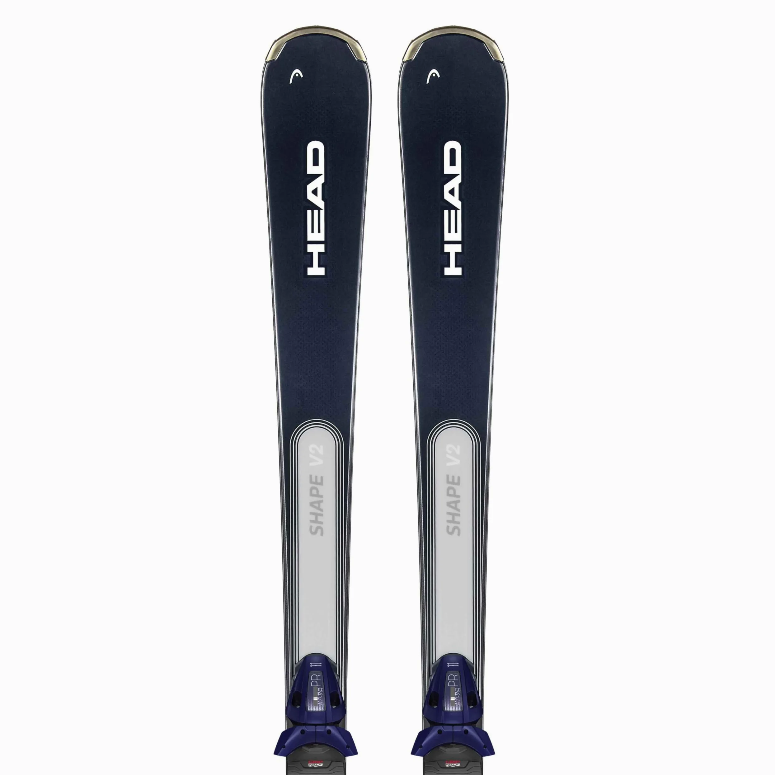 HEAD Shape V2 Ski für Anfänger bis Fortgeschrittene - Herren & Damen Ski - Einfacher Kurvenaufbau und maximale Kontrolle - Voreingestellte Bindung