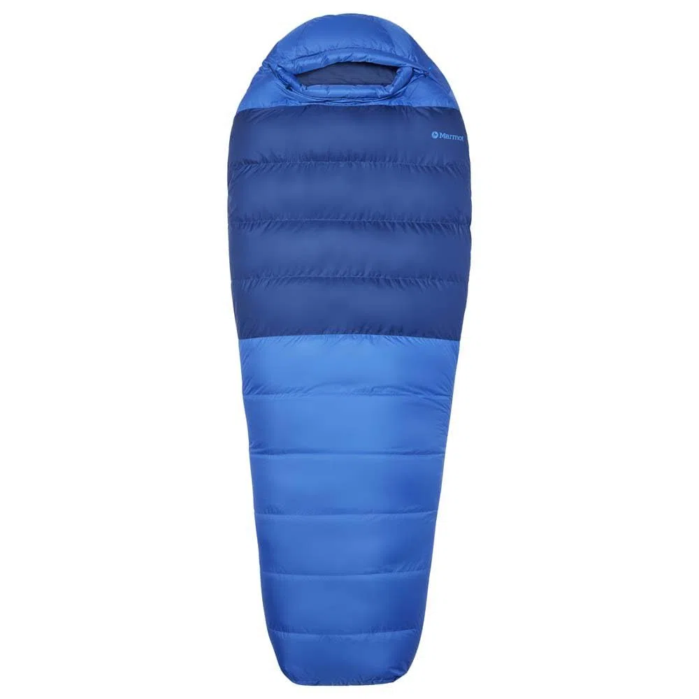 Marmot Lost Coast 15 Mumienschlafsack für Erwachsene, Entendaunen 600er Bauschkraft, -31 °C