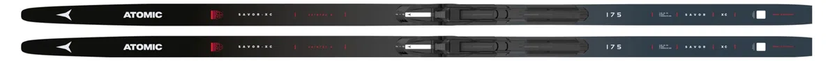 Atomic Langlaufski-Set Savor XC in 175cm ( 65 - 80 kg ) + Bindung + Schuhe Women + Stöcke + Skisack 2025/26