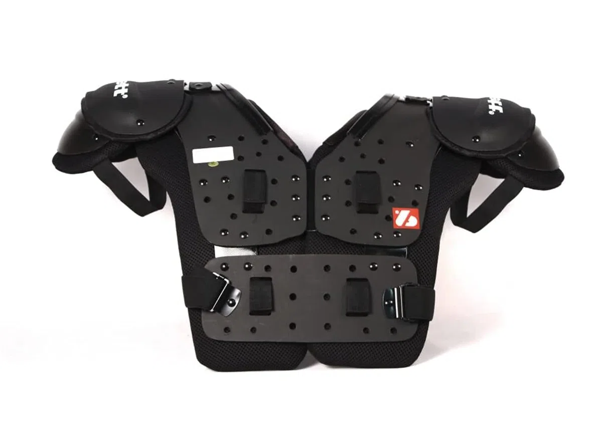 BARNETT Mark IV schwarz Größe 2XL Fußball Pro Schulterstütze FB-LB-Te-OL-DL