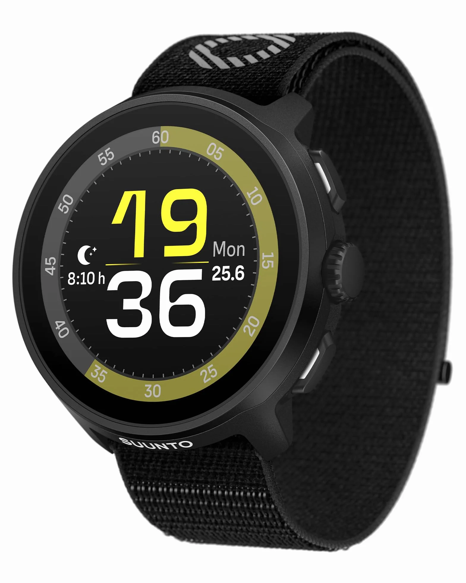 SUUNTO Run GPS-Laufuhr, 1,32" AMOLED-Touchscreen, Leichtgewicht, Multisport, Aktivitätentracker, Präzises GPS, Herzfrequenz-/Schlaf-Tracking, 12 Tage Akkulaufzeit, 4GB Offline-Musikspeicher