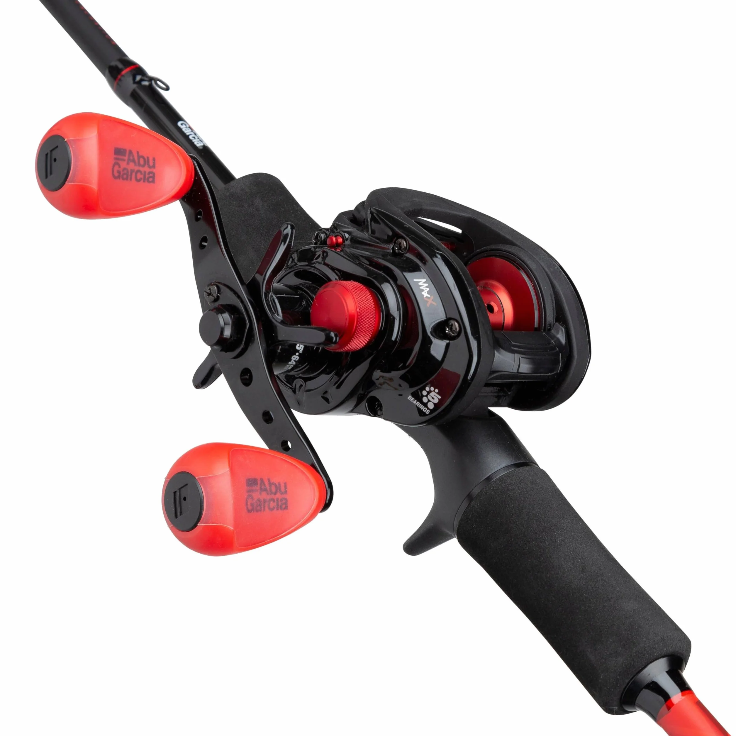 Abu Garcia MAX X Castingrute und Baitcast Rollen-Combo – Raubfischangel-Setup für Hecht, Barsch, Zander