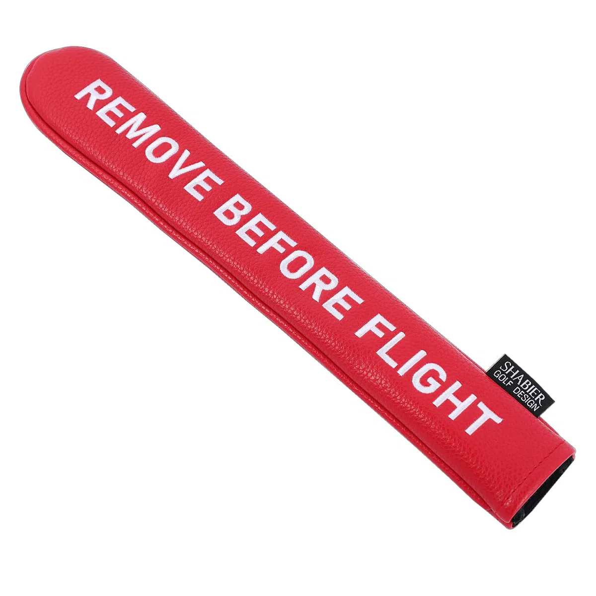 Golfschlägerhaube mit Remove Before Flight Design für Golfschläger